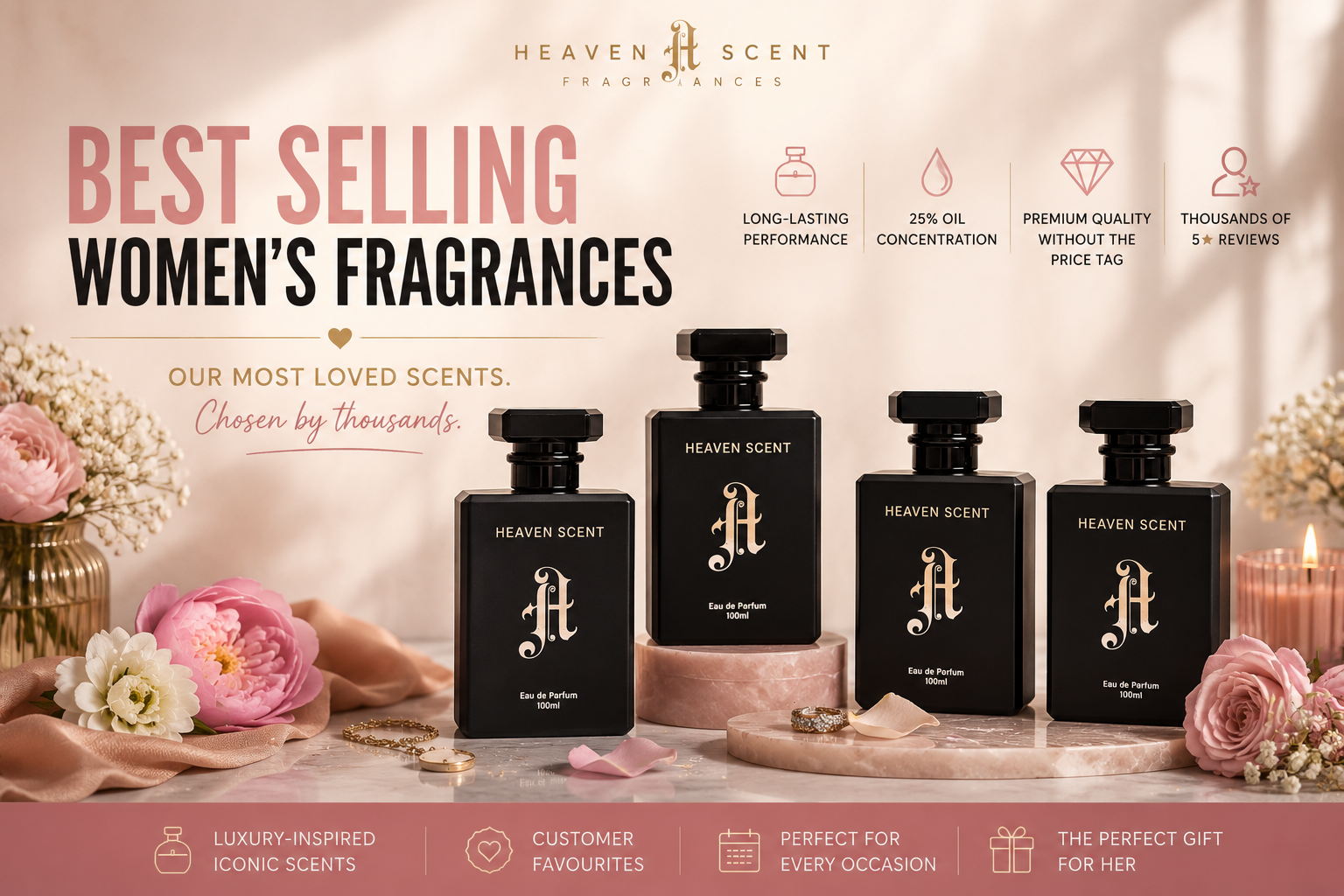 Best Selling Women's Fragrances